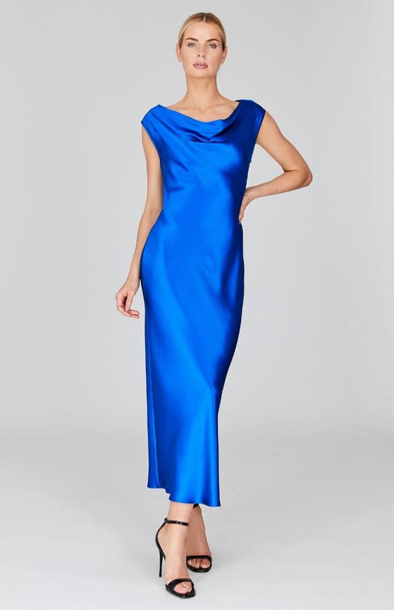  Classy Silk Dress