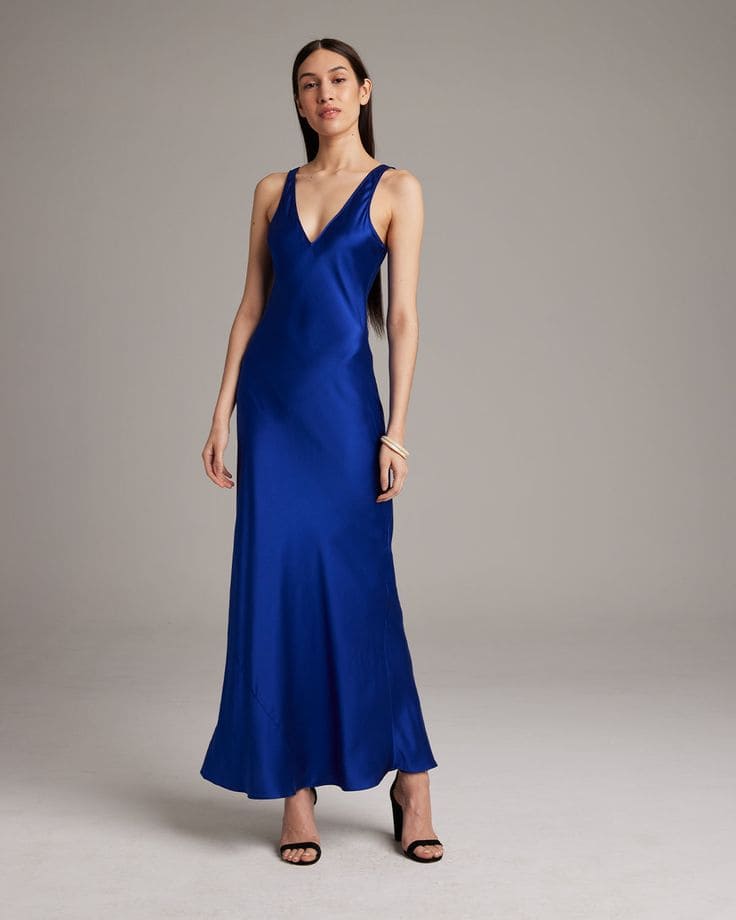  Classy Silk Dress