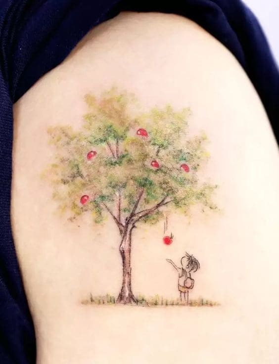 Colorful Tree Tats