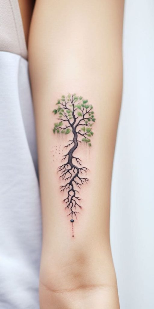 Colorful Tree Tats