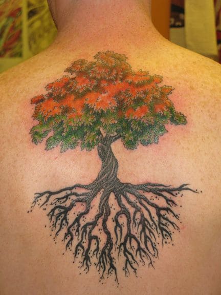 Colorful Tree Tats