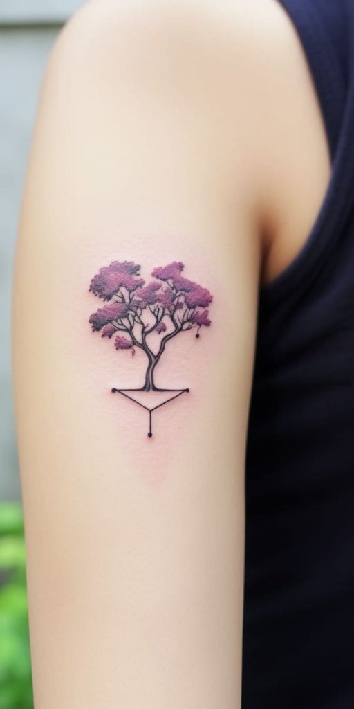 Colorful Tree Tats