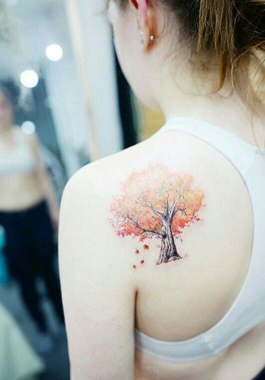 Colorful Tree Tats