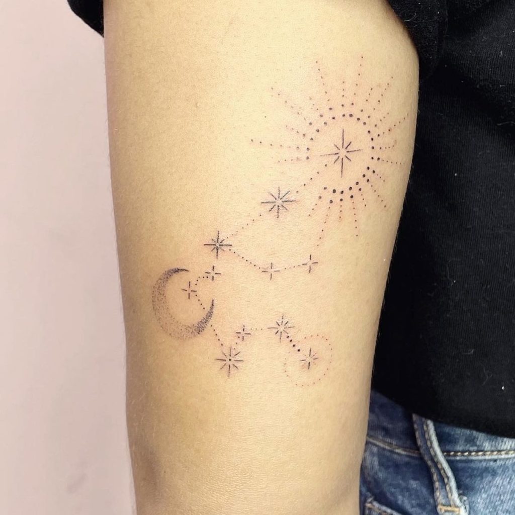  Constellation Focused Tattoos