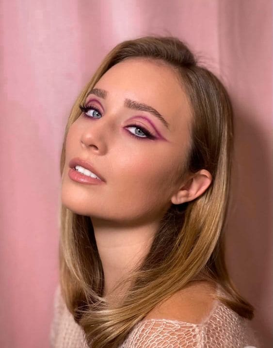 Cool-Toned Pink Layout
