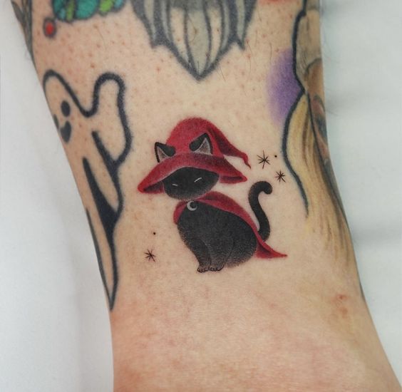 Cute Spooky Season Tattoos
