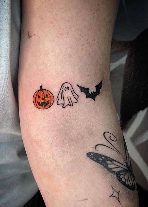 Cute Spooky Season Tattoos