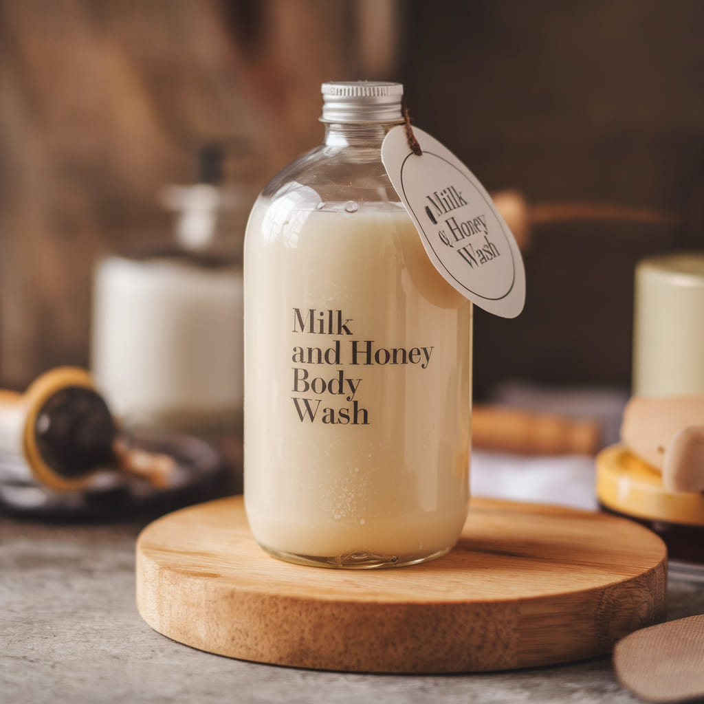 DIY Milk and Honey Body Wash Recipe for Your At-Home Spa Experience