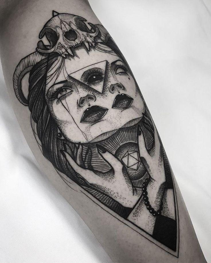 Dark Gemini Tattoo