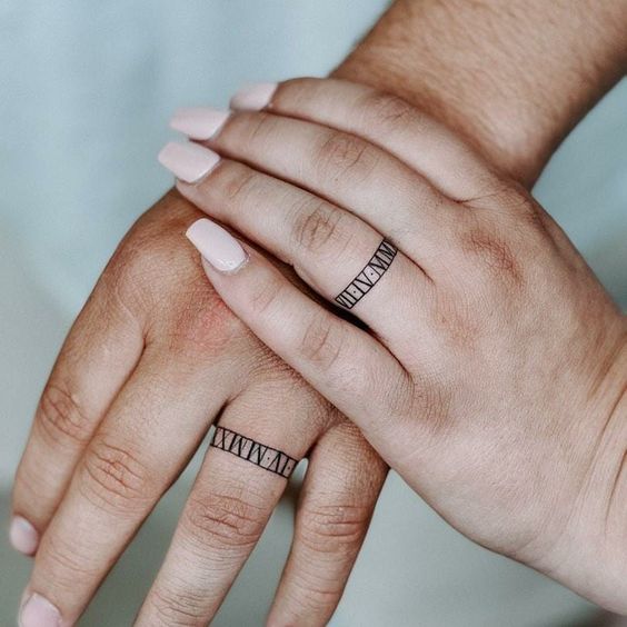 Date Finger Tattoos