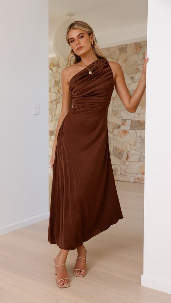 Deep Chocolate Bridesmaid Dresses