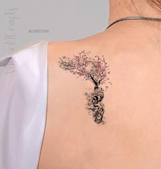Delicate Cherry Blossom Inks