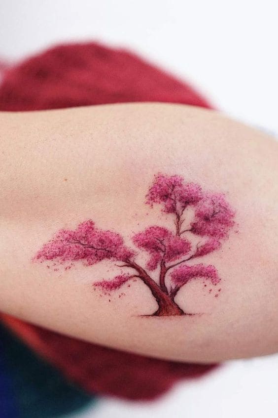 Delicate Cherry Blossom Inks