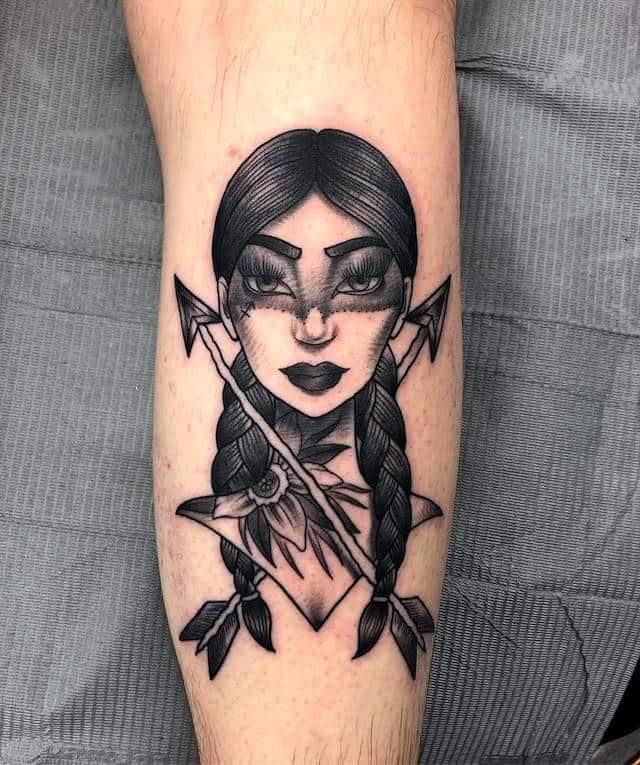 Delicate Tattoo Artworks For Sagittarius Ladies