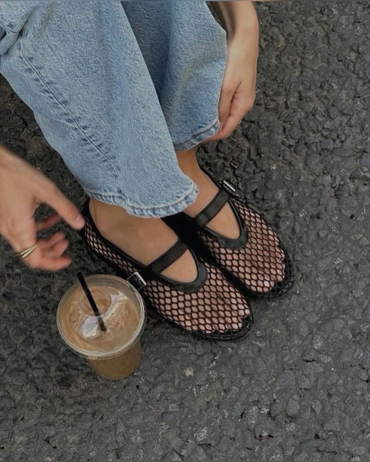 Fall Shoe Trends: Mesh Flats