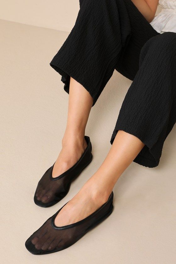 Fall Shoe Trends: Mesh Flats