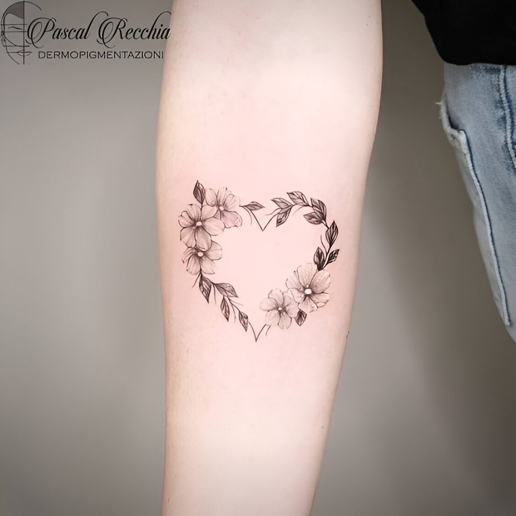  Floral Heart Designs