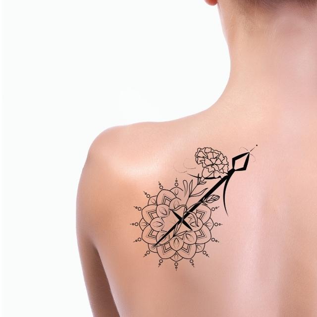  Floralized Tats For Sagittarians