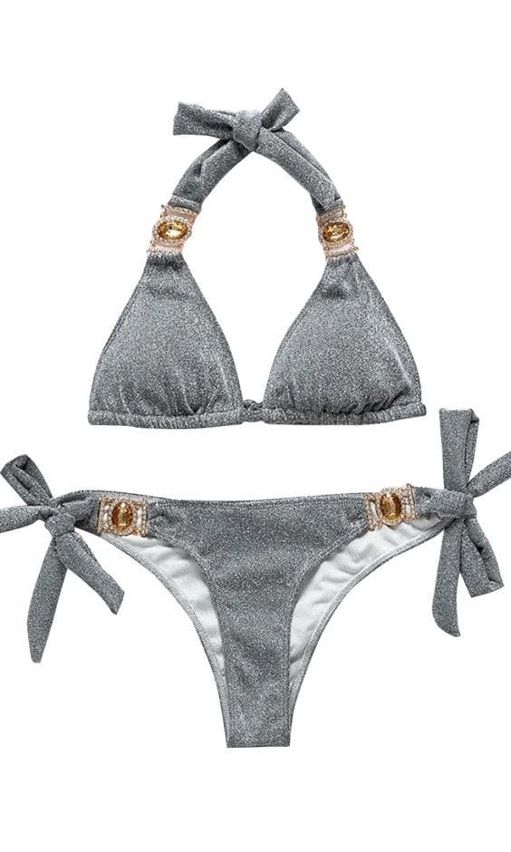 Fun Embellished Bikini