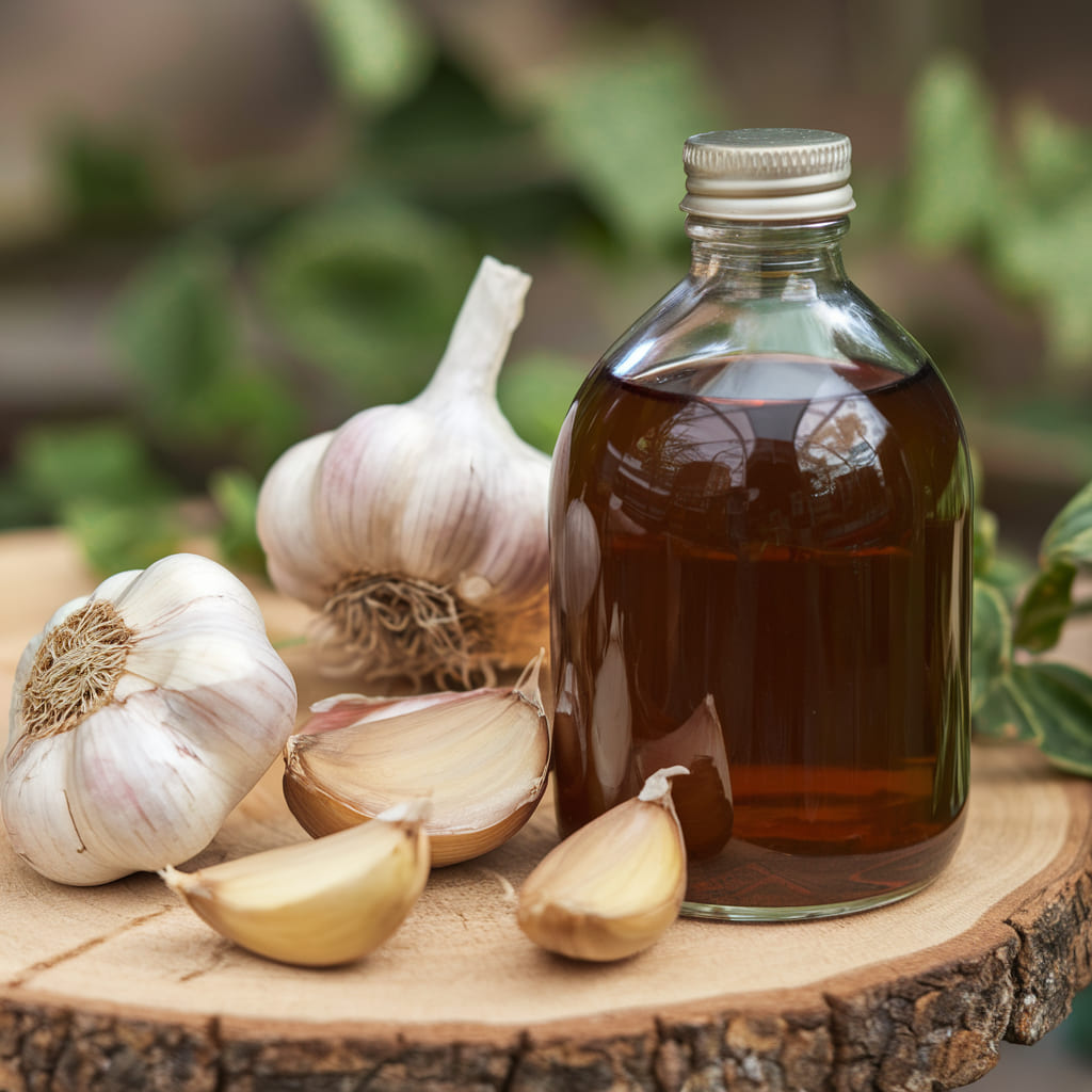Garlic and Apple Cider Vinegar