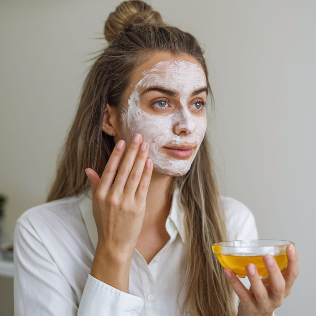 Garlic and Honey Acne Mask