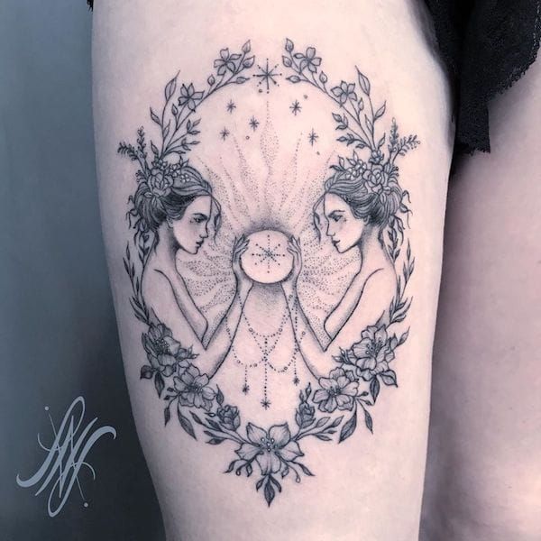 Gemini Women’s Body Art