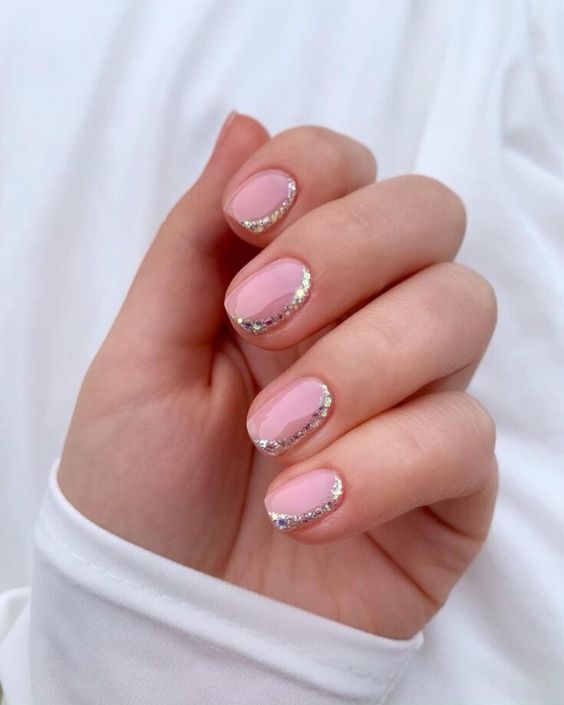 Glitter Cuticle Manicure1