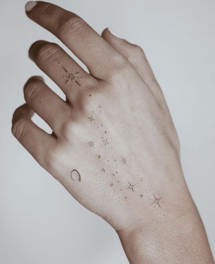 Hand Tat For Taurus