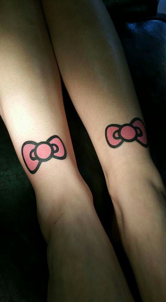  Hello Kitty Bow Tattoos