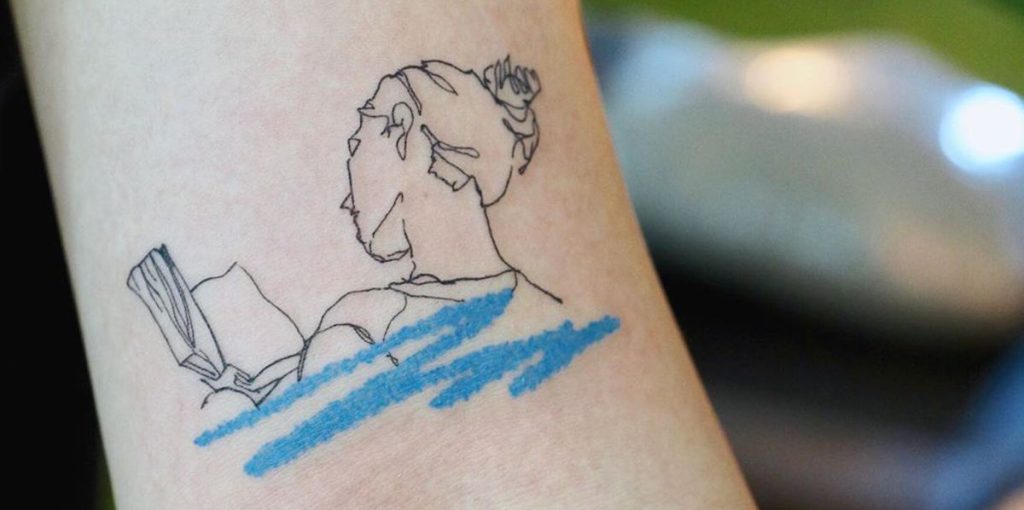 Hidden Message Aquarius Tattoo Ideas