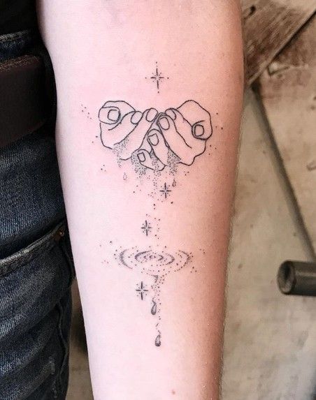 Hidden Message Aquarius Tattoo Ideas