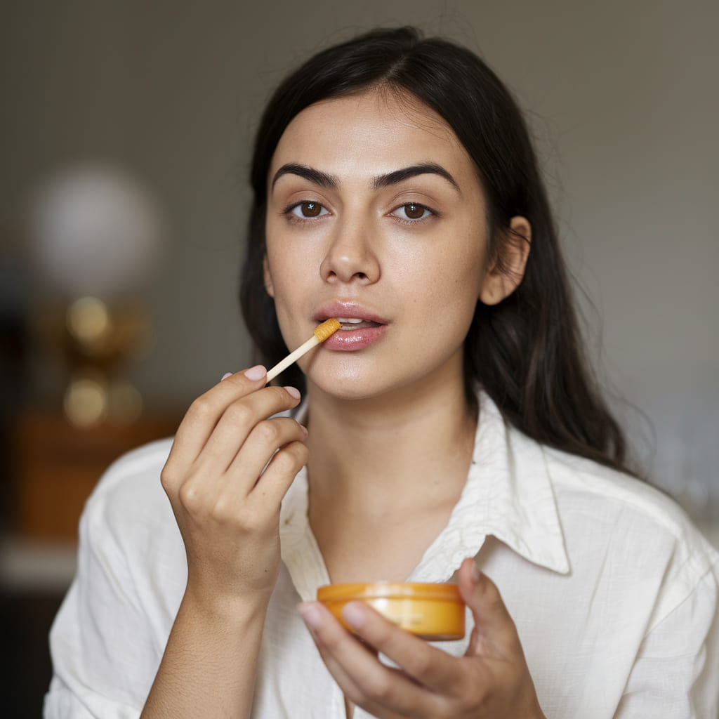 Honey and Shea Butter Lip Mask