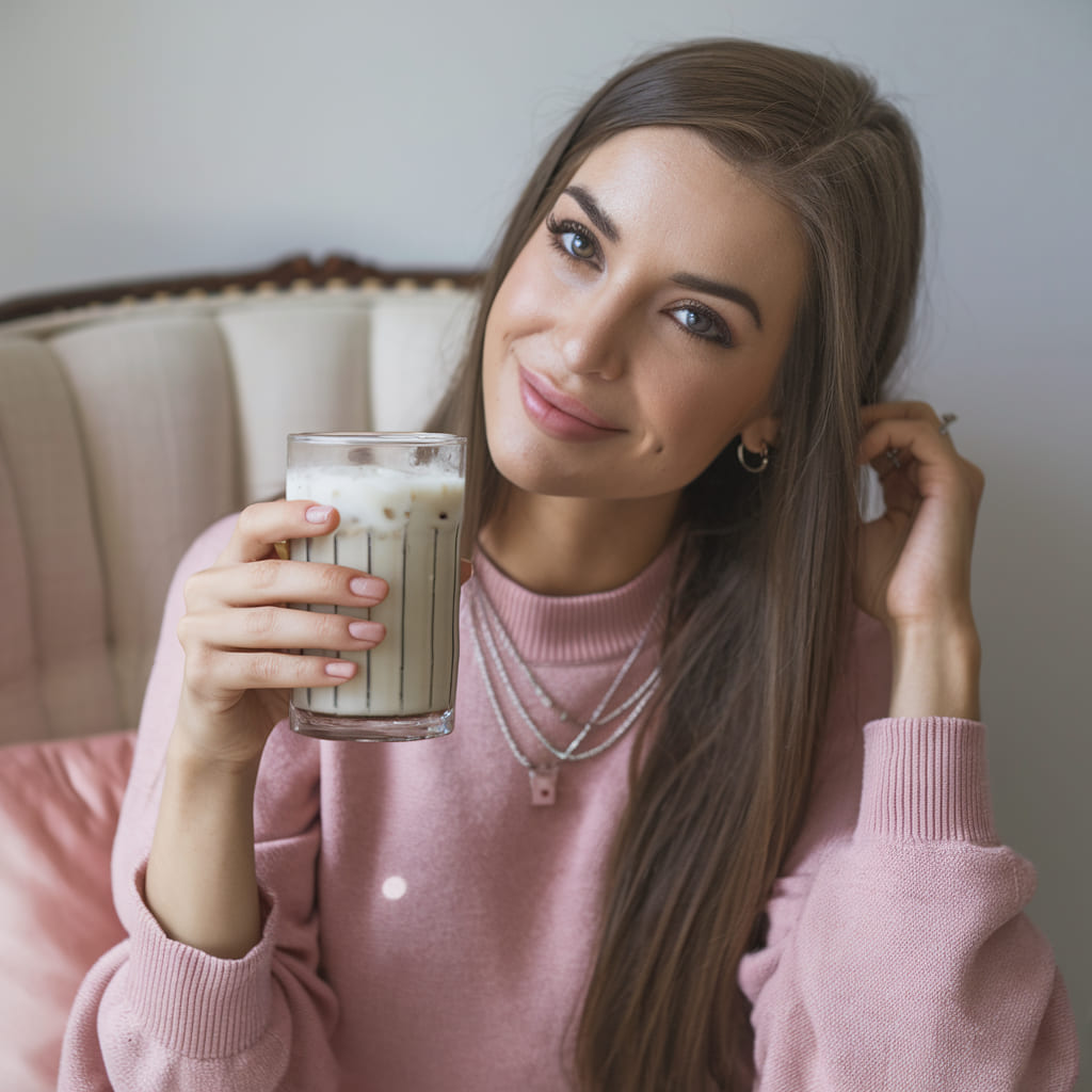 Iced Honey Milk
