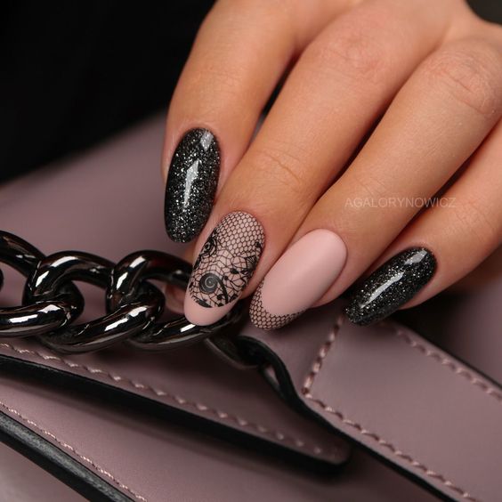 Lace Nail Art