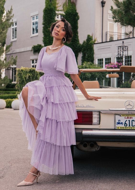 Lavender Bridesmaid Dresses