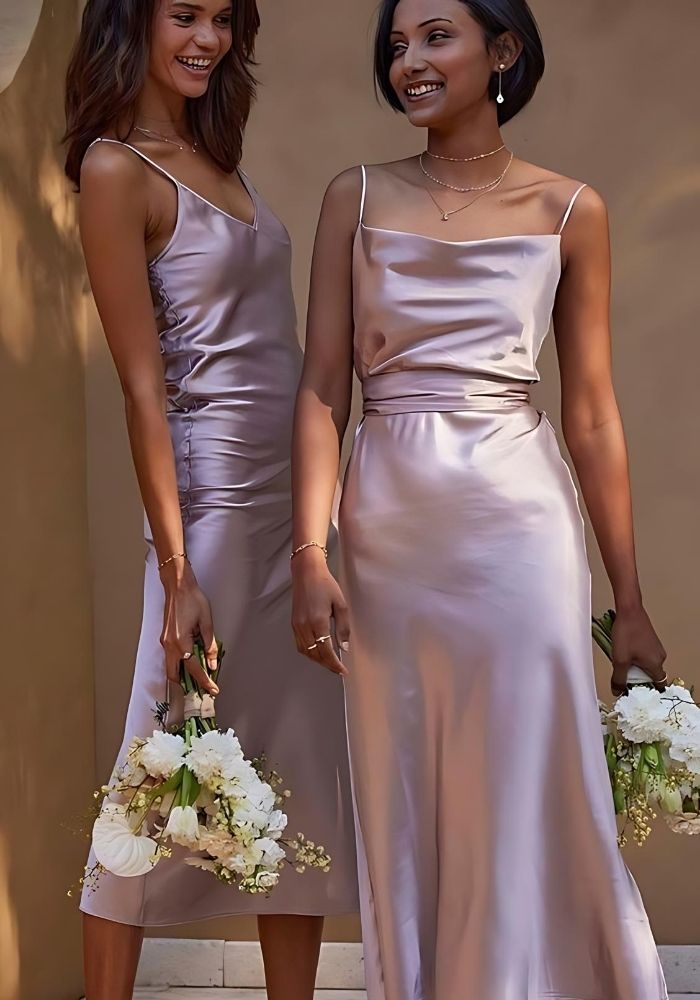 Lavender Bridesmaid Dresses 
