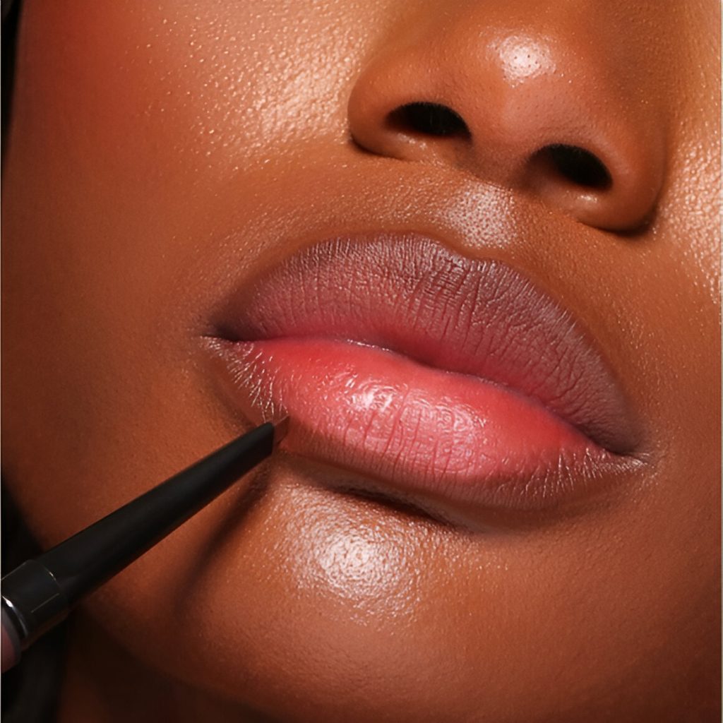 Line the lips