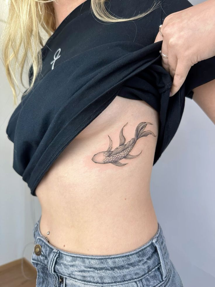 Little Animal Rib Tattoo Ideas