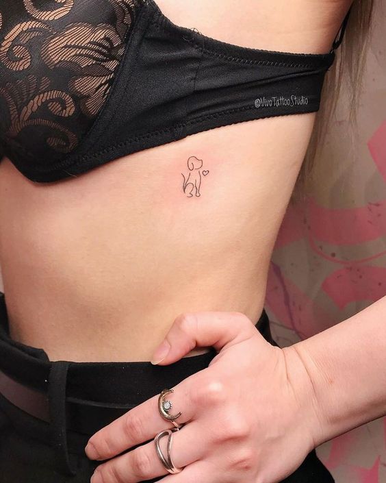 Little Animal Rib Tattoo Ideas