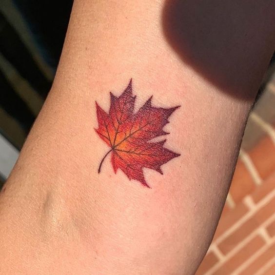  Maple Leaf Tattoos