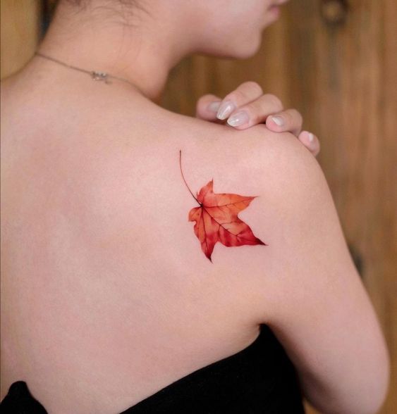  Maple Leaf Tattoos