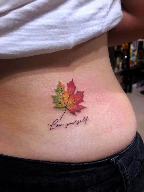  Maple Leaf Tattoos