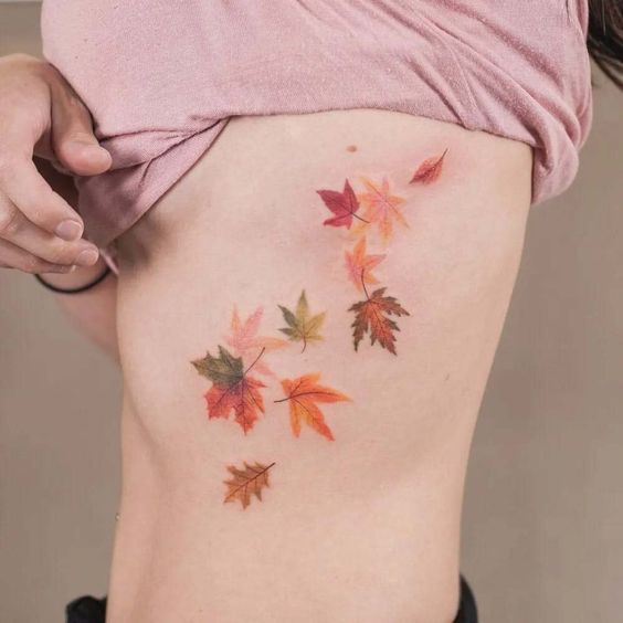  Maple Leaf Tattoos 