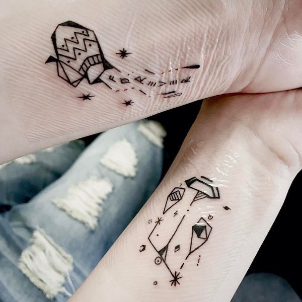  Matching Aquarius Tattoo Ideas