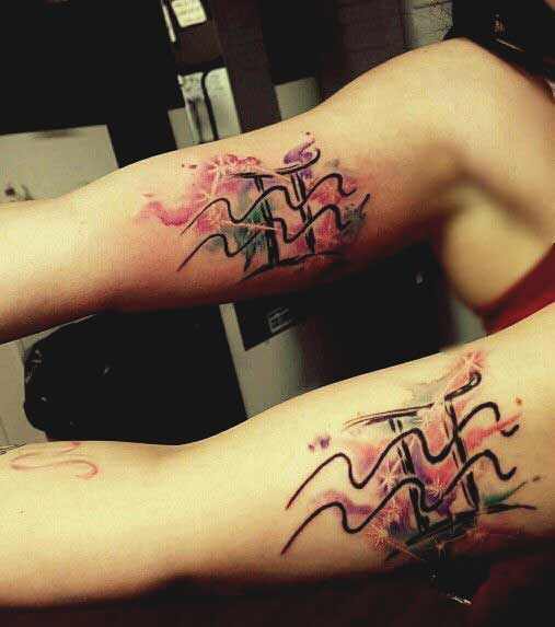  Matching Aquarius Tattoo Ideas