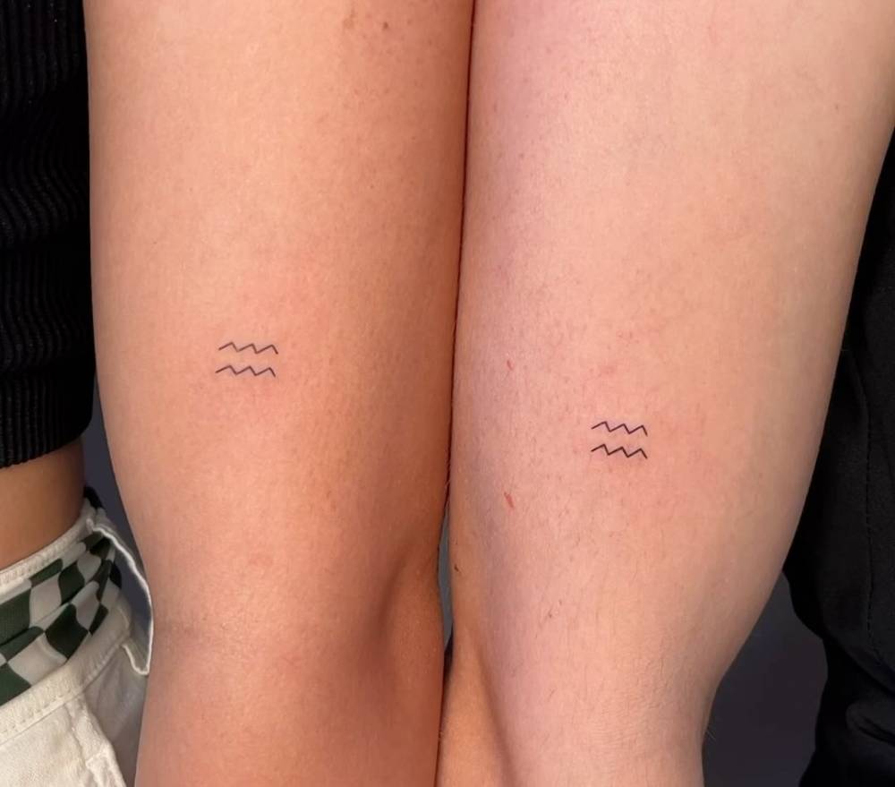  Matching Aquarius Tattoo Ideas