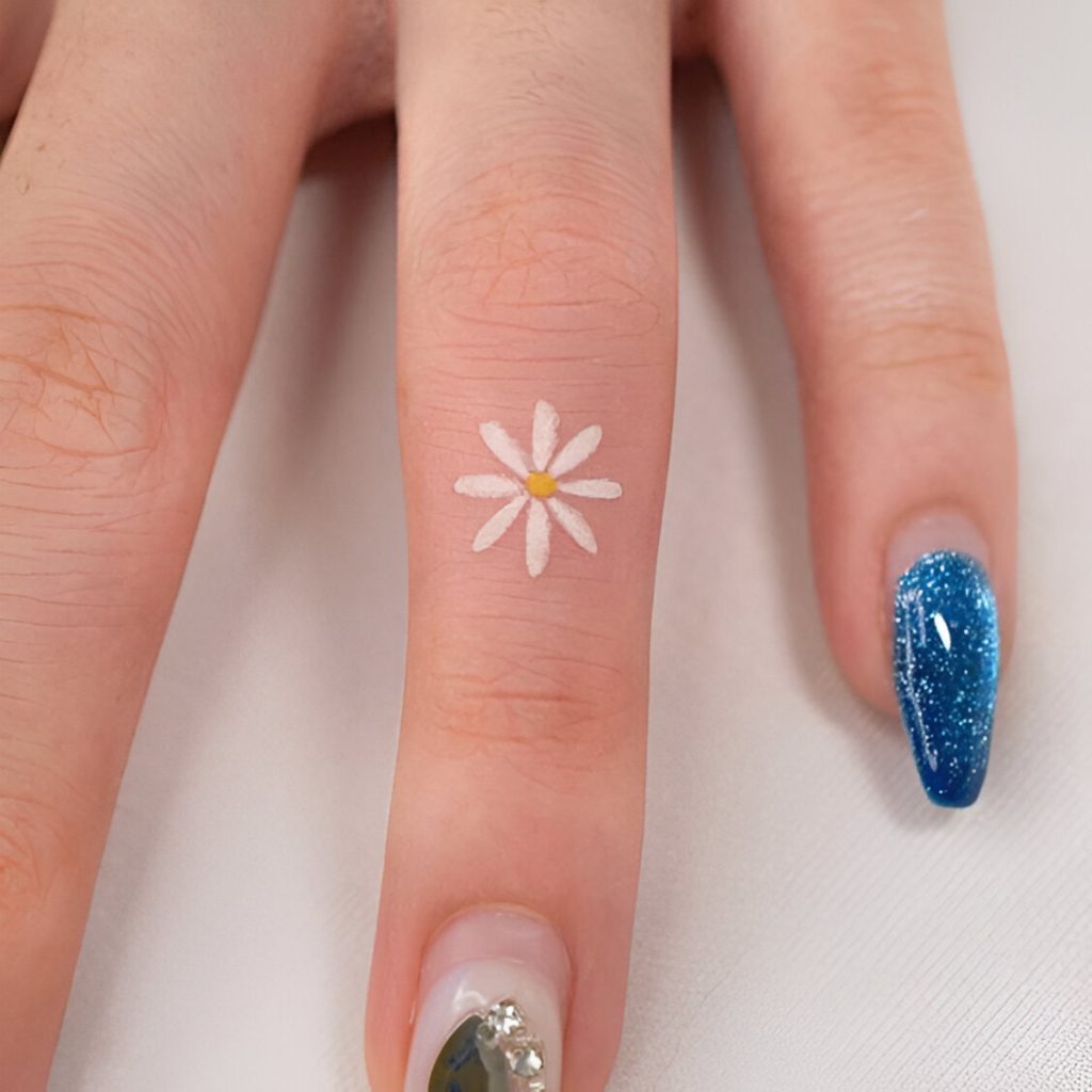 Mini Daisy Tattoos
