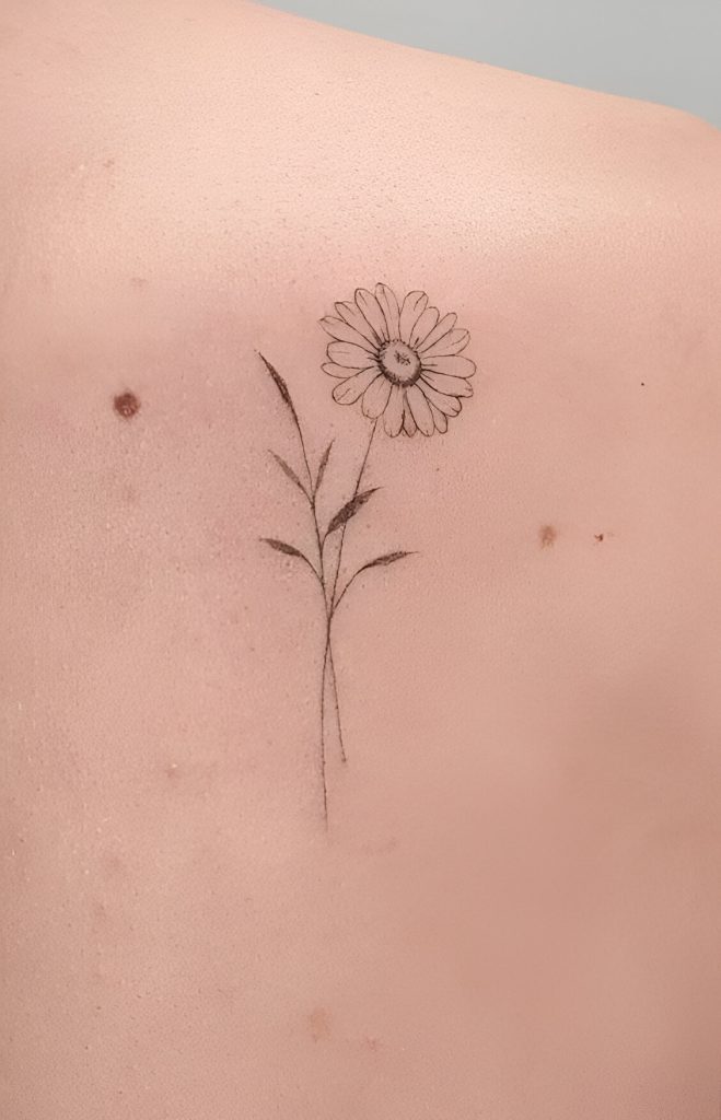 Mini Daisy Tattoos