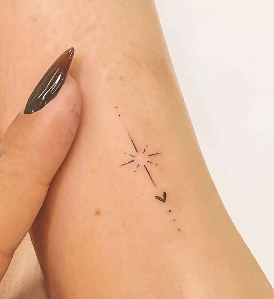 Mini Heart Tattoos