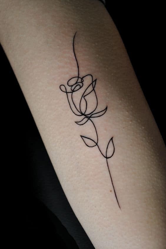 Mini Rose Tattoos